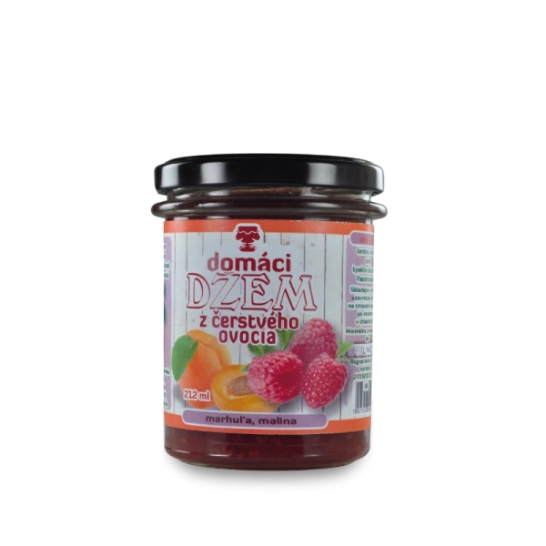 Džem marhuľa, malina 212 ml